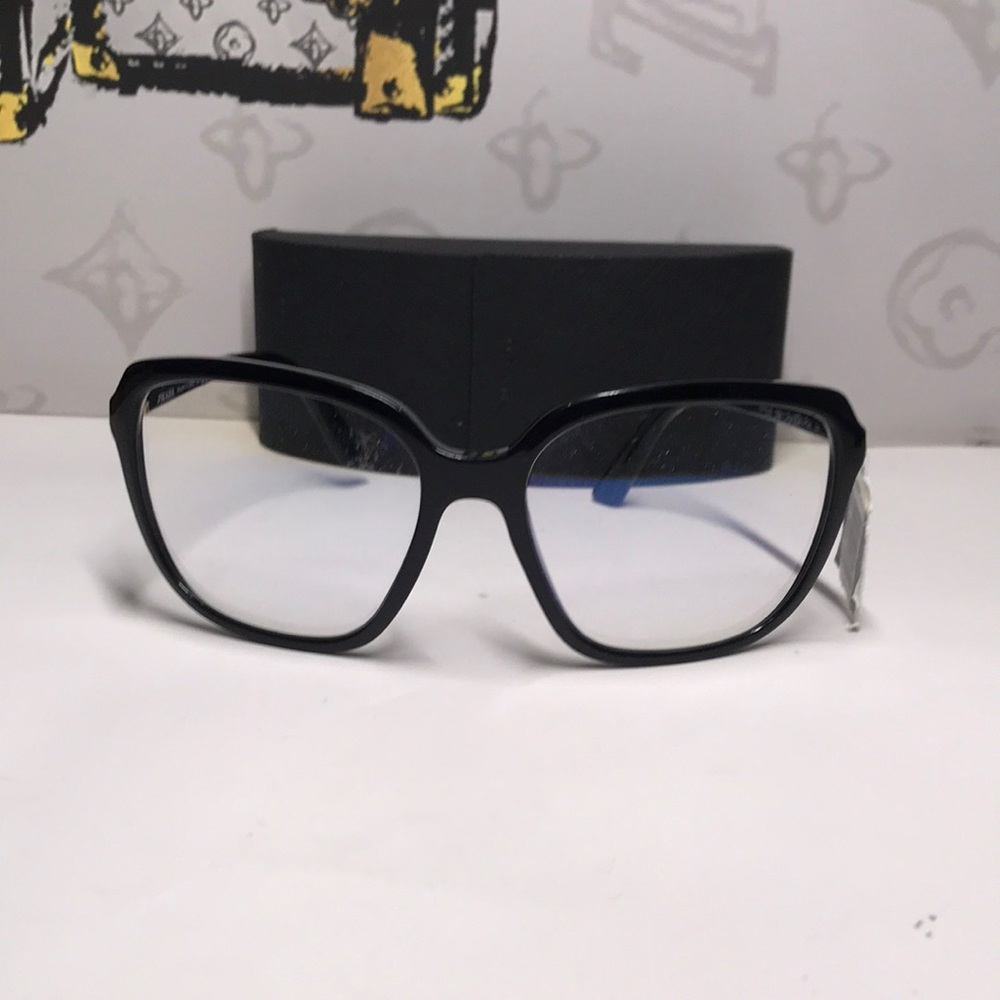 New Authentic Prada SPR 10V 1AB-09H Women’s Fashion Glasses – Black - Picture 5 of 15